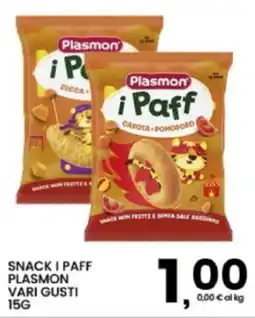 Interspar Snack i paff Plasmon offerta