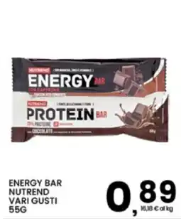 Interspar Energy bar Nutrend offerta