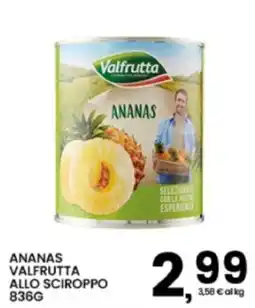 Interspar Ananas Valfrutta allo sciroppo offerta