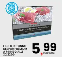Interspar Filetti di tonno Despar Premium a pinne gialle offerta