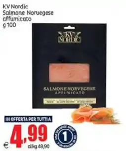 Elite Salmone Norvegese affumicato KV Nordic offerta