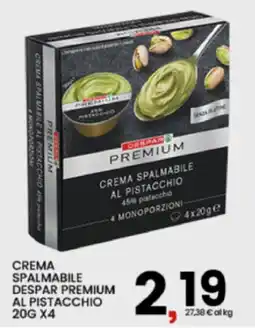 Interspar Crema spalmabile despar premium al pistacchio offerta