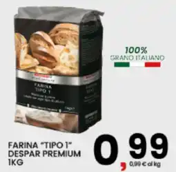 Interspar Farina "Tipo 1" Despar Premium offerta