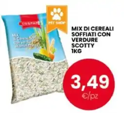 Eurospar Mix di cereali soffiati con verdure Scotty offerta