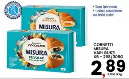 Interspar Cornetti Misura vari gusti offerta