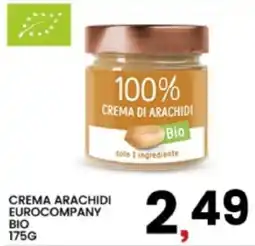 Interspar Crema arachidi Eurocompany bio offerta