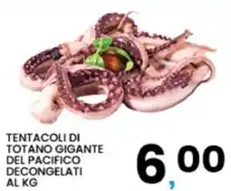 Interspar Tentacoli di totano gigante del Pacifico offerta