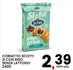 Interspar Cornetto Scotti si con riso senza lattosio offerta