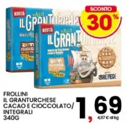 Interspar Frollini Il Granturchese Cacao e Cioccolato/Integrali offerta