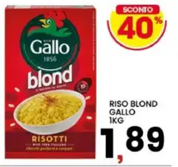 Interspar Riso blond Gallo offerta