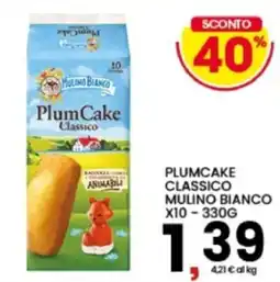 Interspar PlumCake Classico Mulino Bianco offerta