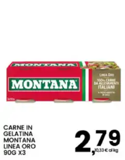 Interspar Carne in gelatina Montana Linea Oro offerta