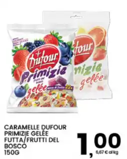 Interspar Caramelle Dufour Primizie Gelée Futta/Frutti del Bosco offerta