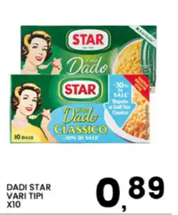 Interspar Dadi Star Classico offerta