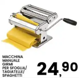 Interspar Macchina manuale Girmi per sfoglia/tagliatelle/spaghetti offerta