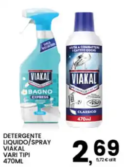 Interspar Detergente liquido/spray Viakal offerta