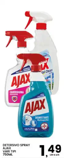 Interspar Detersivo spray Ajax vari tipi offerta