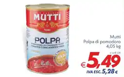 Iper Super Conveniente Mutti Polpa di pomodoro offerta