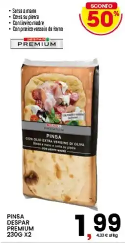 Interspar Pinsa Despar Premium offerta