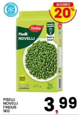 Interspar Piselli Novelli Findus offerta