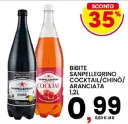 Interspar Sanpellegrino Cocktail/Chinò/Aranciata offerta