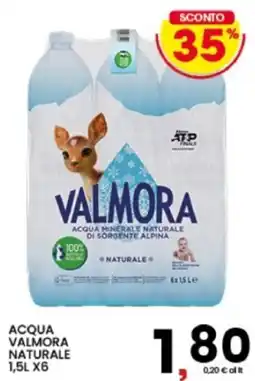 Interspar Acqua Valmora Naturale offerta