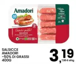 Interspar Salsicce Amadori offerta