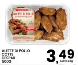 Interspar Alette di pollo cotte Despar offerta