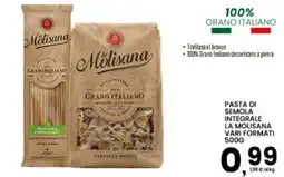 Interspar Pasta di semola integrale la molisana offerta