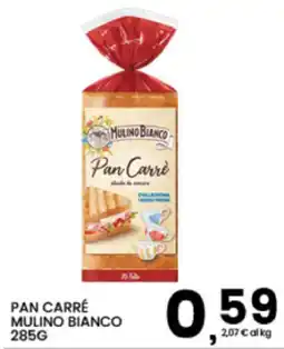 Interspar Pan Carré Mulino Bianco offerta