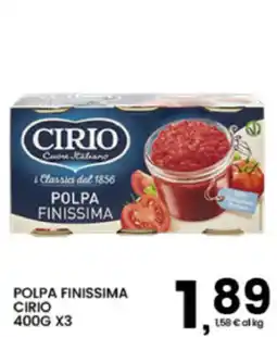 Interspar Polpa finissima Cirio offerta