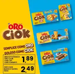 Interspar Biscotti/snack Oro Ciok offerta