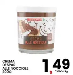 Interspar Crema Despar alle nocciole offerta