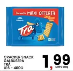 Interspar Cracker snack Galbusera Trà offerta
