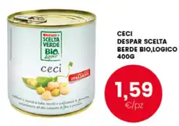 Interspar Ceci Despar Scelta Berde Bio,Logico offerta