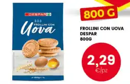 Interspar Frollini con uova Despar offerta
