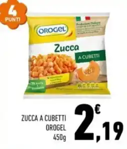 Conad Zucca a cubetti Orogel offerta