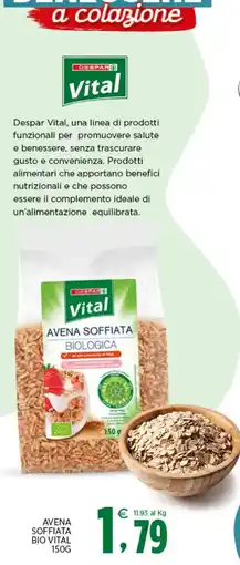 Interspar Avena Soffiata Bio Vital offerta