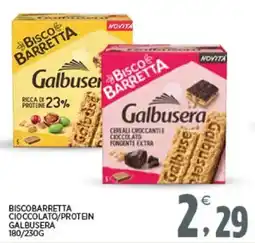 Interspar Biscobarretta cioccolato/protein galbusera offerta