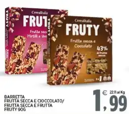 Interspar Frutty frutta secca e cioccolato offerta