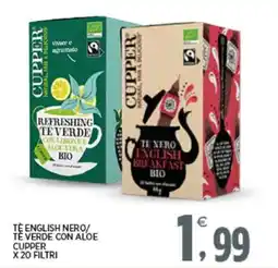 Interspar Tè English Nero/Tè Verde con Aloe Cupper offerta