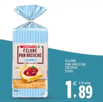 Filone pan brioche Despar