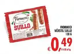 Deco Superstore Fiorucci Würstel Suillo offerta