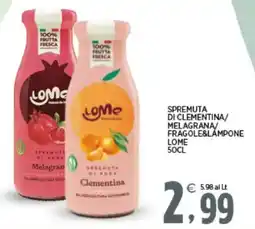 Interspar Spremuta di clementina Lome offerta