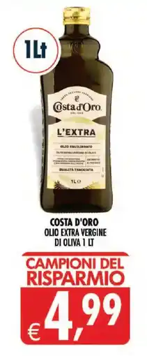 Deco Superstore Costa d'Oro olio extra vergine di oliva offerta