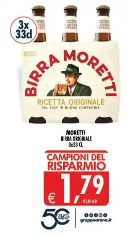 Deco Superstore Birra Moretti offerta
