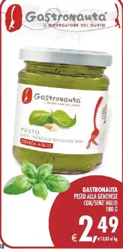 Deco Superstore Gastronauta pesto alla genovese con/senza aglio offerta