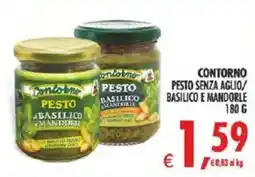Deco Superstore Contorno pesto basilico e mandorle offerta