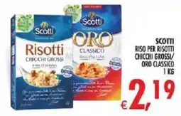 Deco Superstore Scotti risotti chicchi grossi oro classico offerta