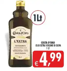 Deco Superstore Costa d'Oro olio extra vergine di oliva offerta